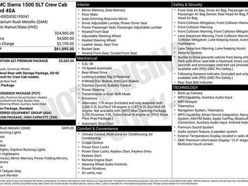 Used 2025 GMC Sierra 1500 SLT RWD image 43
