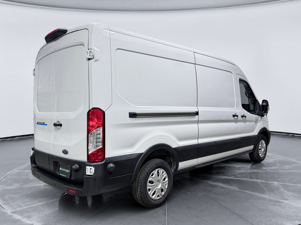 Used 2022 Ford E-Transit Medium Roof w/ Load Area Protection Package RWD image 3