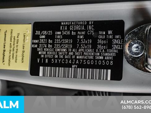 Used 2025 Kia EV6 Light w/ Light LR Technology Package RWD image 58