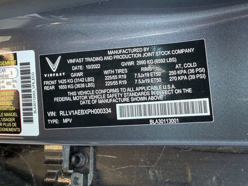 Used 2023 VinFast VF 8 Eco AWD/4WD image 23
