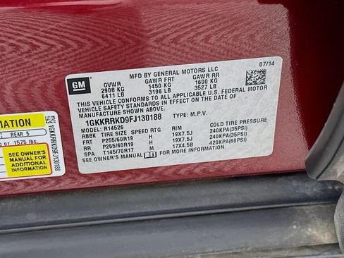 Used 2015 GMC Acadia SLT w/ Open Road Package image 12