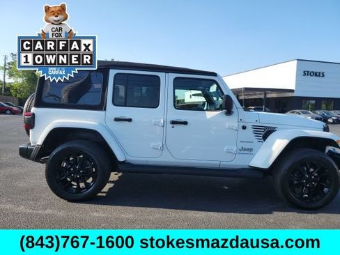 Used 2023 Jeep Wrangler Unlimited Sahara w/ Cold Weather Group AWD/4WD image 1