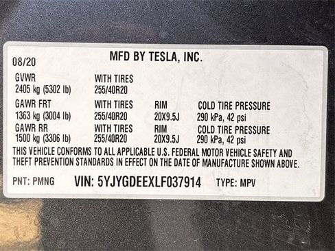 Used 2020 Tesla Model Y Long Range image 33