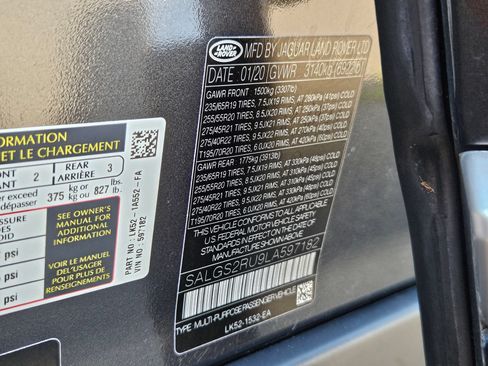Used 2020 Land Rover Range Rover HSE AWD/4WD image 34