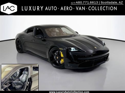 Used 2021 Porsche Taycan Turbo S w/ Premium Package AWD/4WD image 1