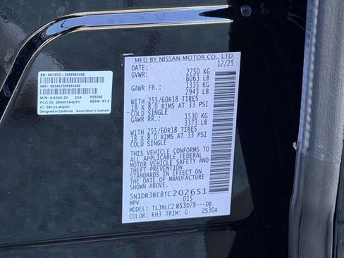 New 2026 Nissan Pathfinder SV image 24