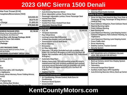 Used 2023 GMC Sierra 1500 Denali w/ Denali Reserve Package