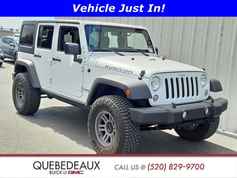 Used 2016 Jeep Wrangler Unlimited Rubicon w/ Connectivity Group AWD/4WD image 1