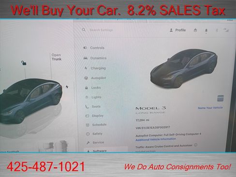 Used 2025 Tesla Model 3 Long Range RWD image 23