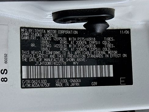 Used 2007 Lexus LX 470 4WD image 39