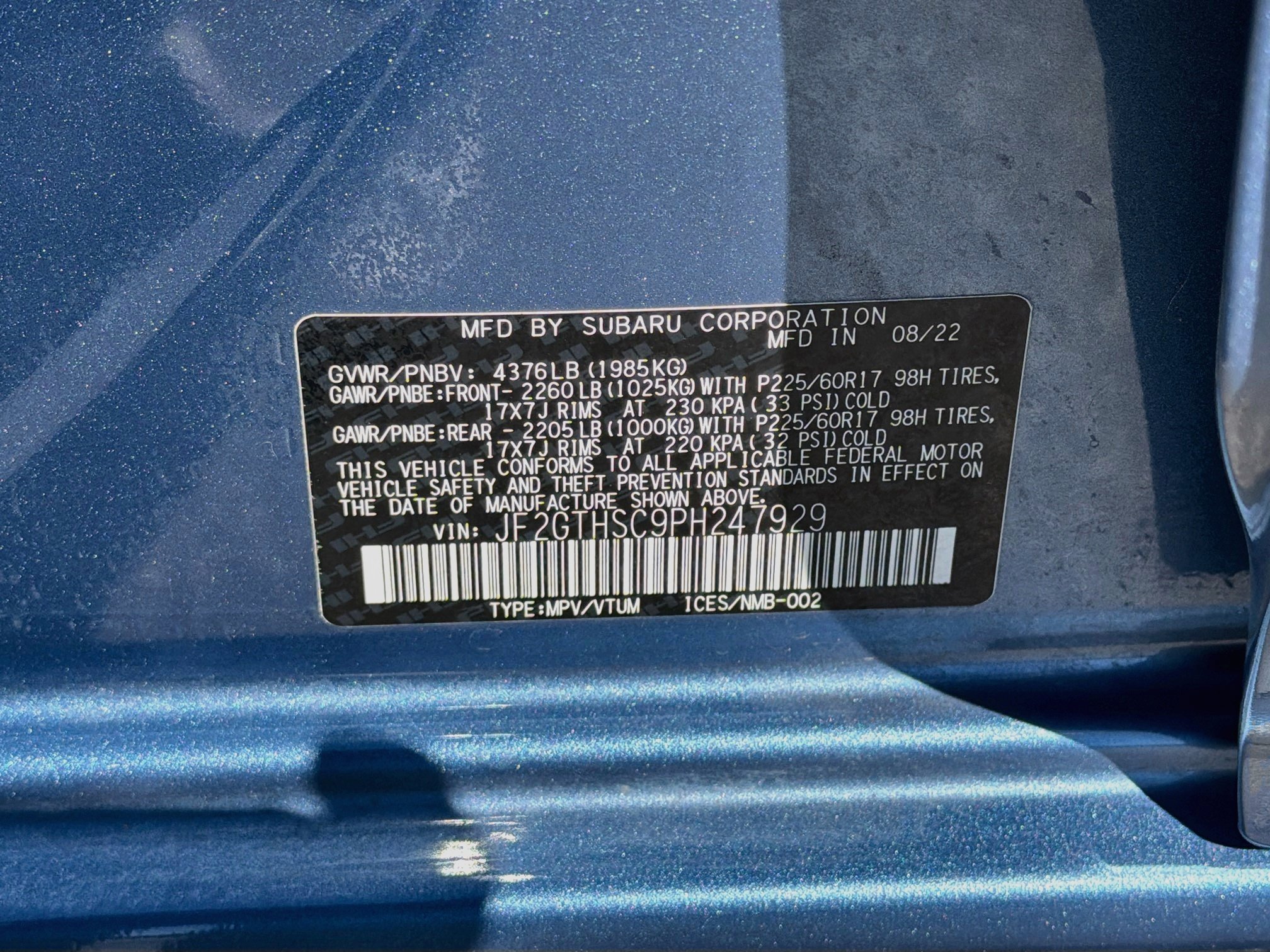 Used 2023 Subaru Crosstrek 2.5i Sport AWD/4WD image 41