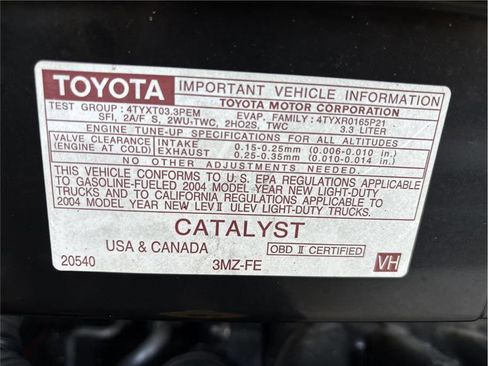 Used 2004 Toyota Sienna LE image 20