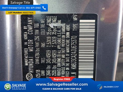 Used 2018 Hyundai Tucson Value w/ Cargo Package image 16