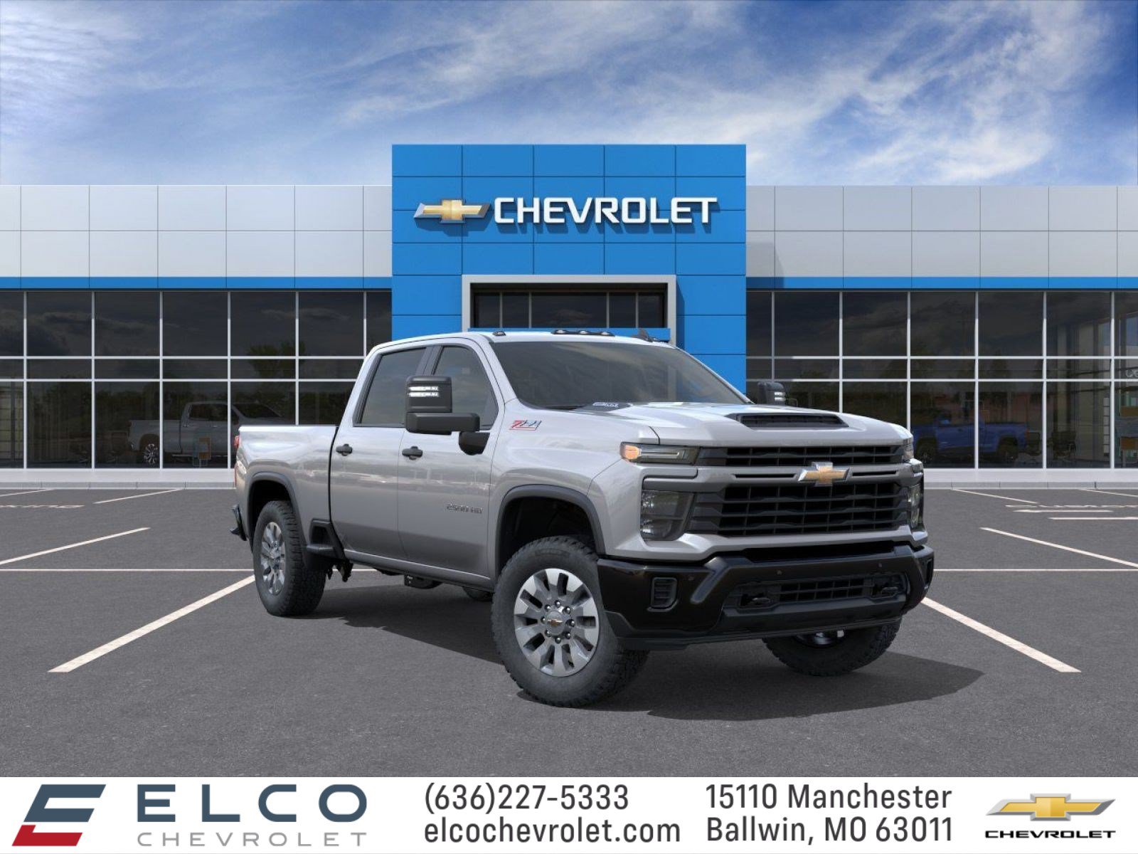 New 2026 Chevrolet Silverado 2500 Custom w/ Custom Value Package AWD/4WD image 1