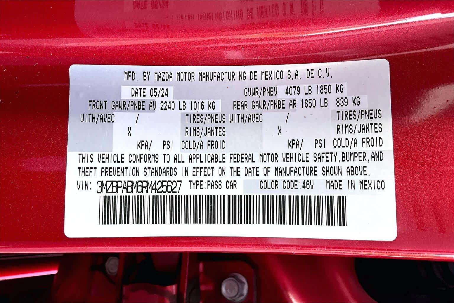 Used 2024 MAZDA MAZDA3 s FWD image 37