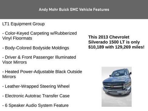 Used 2013 Chevrolet Silverado 1500 LT w/ All-Star Edition AWD/4WD image 8