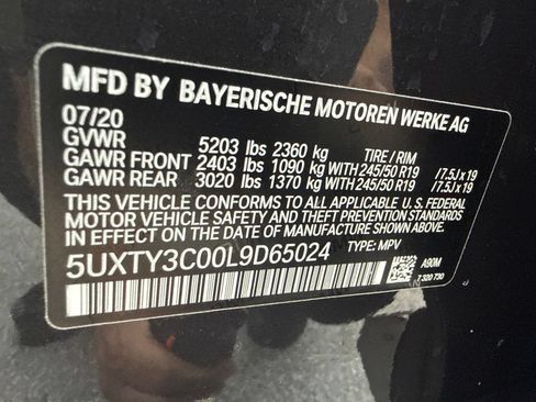 Used 2020 BMW X3 sDrive30i RWD image 53