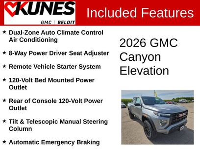 New 2026 GMC Canyon Elevation w/ Convenience Package