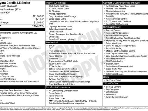 Used 2023 Toyota Corolla LE image 29