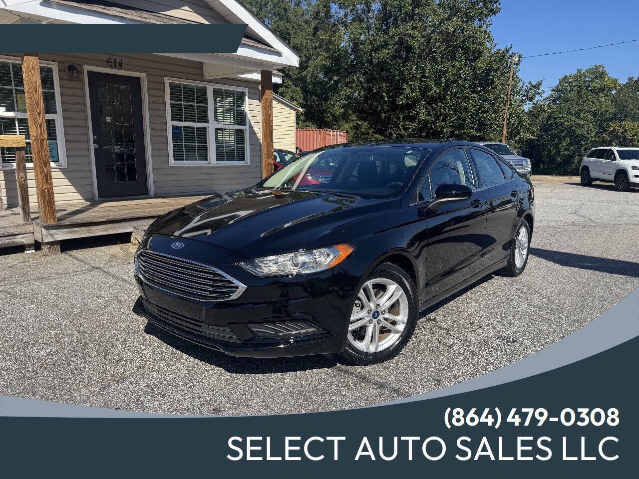 Used 2018 Ford Fusion SE w/ Fusion SE Technology Package FWD image 1