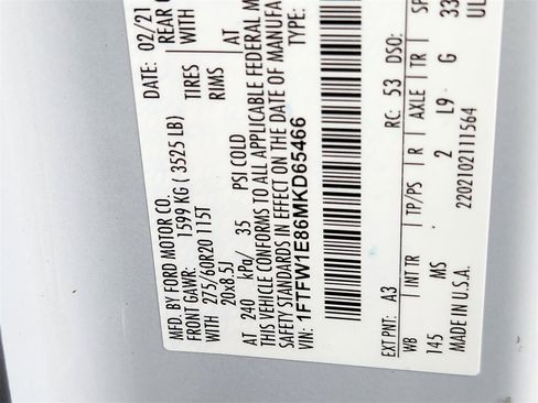 Used 2021 Ford F150 XLT w/ Equipment Group 302A High image 23