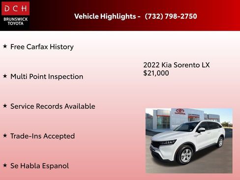 Used 2022 Kia Sorento LX image 4