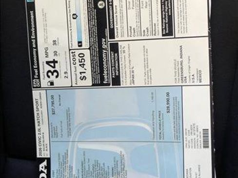 New 2026 Honda Civic Sport image 18