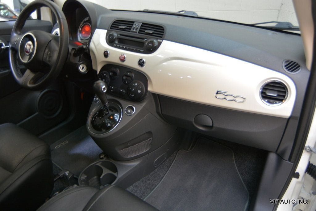 Used 2012 FIAT 500 Lounge w/ Luxury Leather Pkg FWD image 18