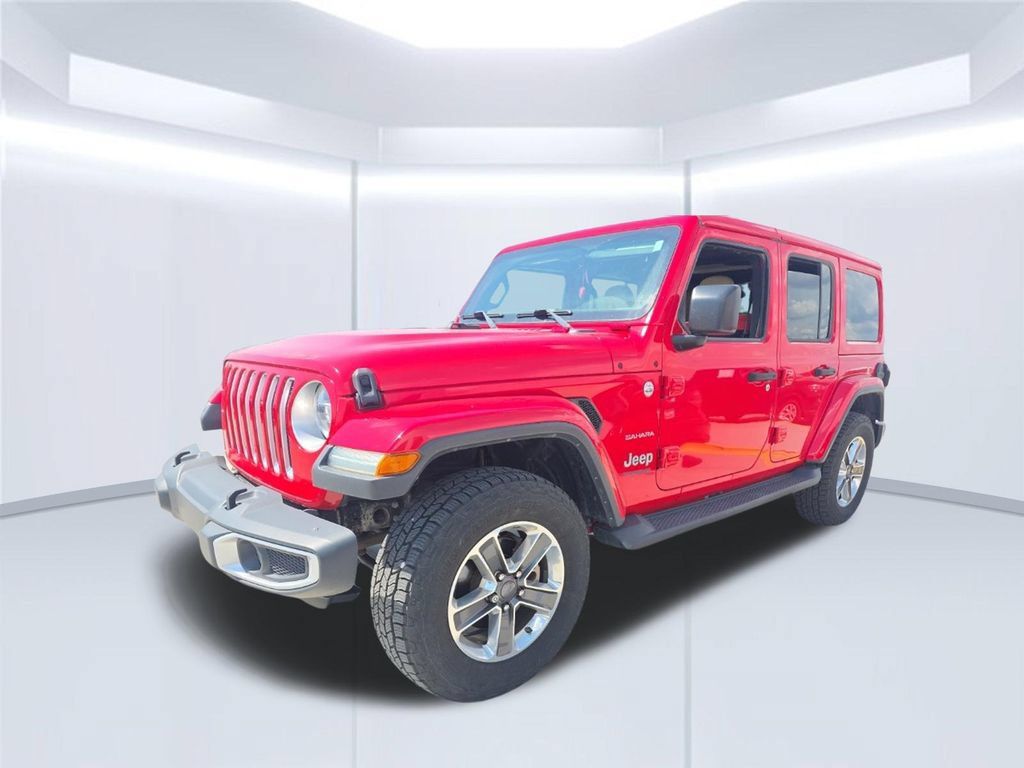 Used 2018 Jeep Wrangler Unlimited Sahara w/ LED Lighting Group AWD/4WD image 36