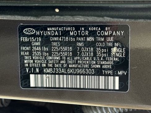 Used 2019 Hyundai Tucson SEL w/ Cargo Package image 29