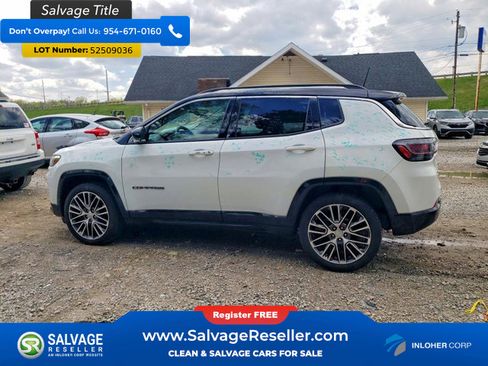 Used 2022 Jeep Compass Limited w/ Elite Group AWD/4WD image 3