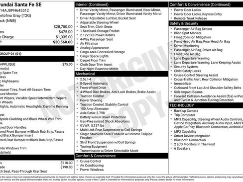 Used 2023 Hyundai Santa Fe SE FWD image 20