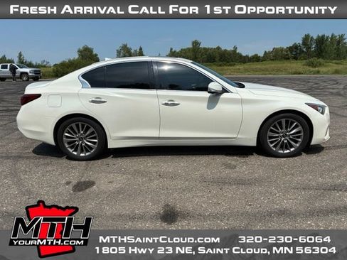 Used 2024 INFINITI Q50 Luxe AWD/4WD image 1