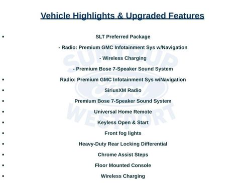Used 2019 GMC Sierra 1500 SLT w/ SLT Premium Package AWD/4WD image 13