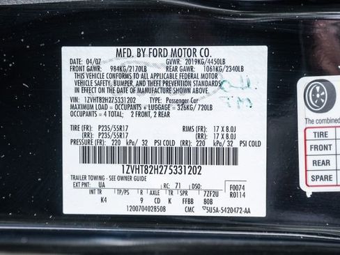 Used 2007 Ford Mustang GT Premium RWD image 81