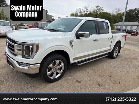 Used 2021 Ford F150 Lariat w/ Equipment Group 502A High image 1