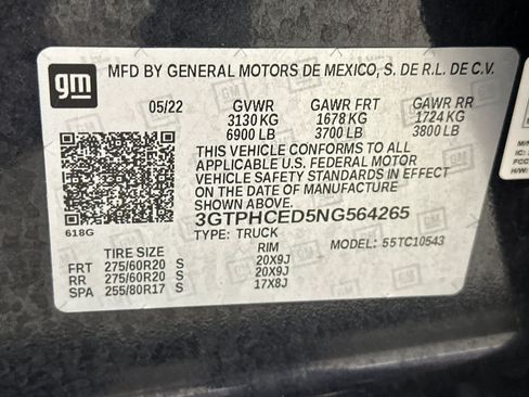Used 2022 GMC Sierra 1500 Elevation w/ Elevation Premium Package RWD image 29