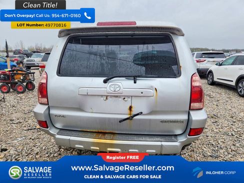 Used 2003 Toyota 4Runner Limited AWD/4WD image 8