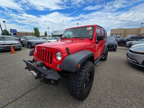 Used 2014 Jeep Wrangler Unlimited Sport w/ Quick Order Package 24S AWD/4WD image 1