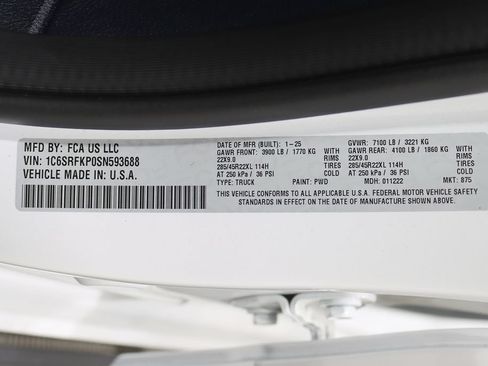 Used 2025 RAM 1500 Tungsten w/ Trailer Tow Group AWD/4WD image 47