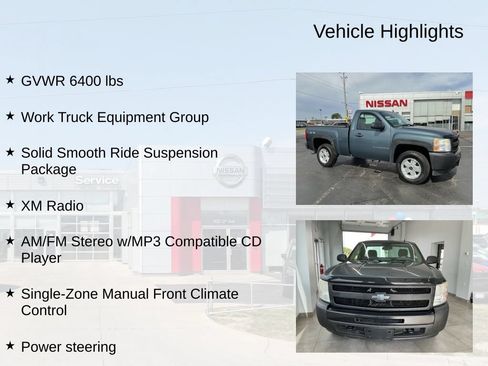 Used 2009 Chevrolet Silverado 1500 W/T AWD/4WD image 7