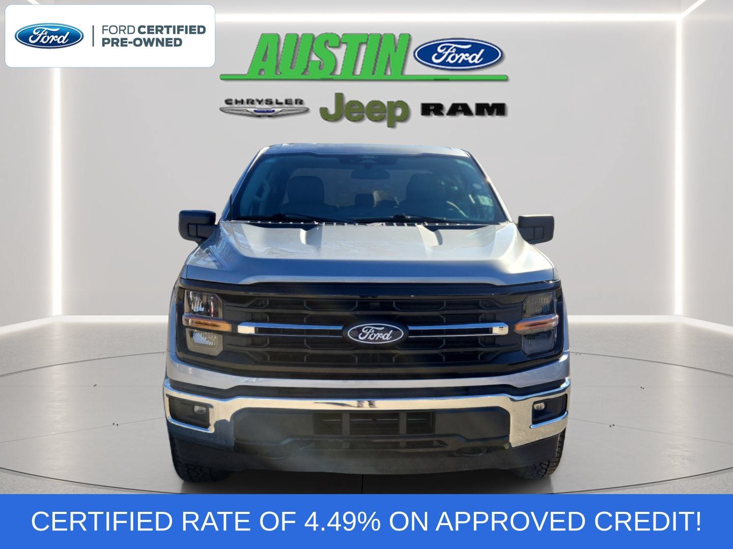 Certified 2025 Ford F150 XLT w/ Equipment Group 301A Standard AWD/4WD image 16