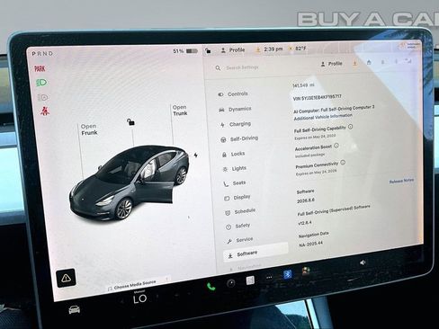 Used 2019 Tesla Model 3 Long Range AWD/4WD image 3
