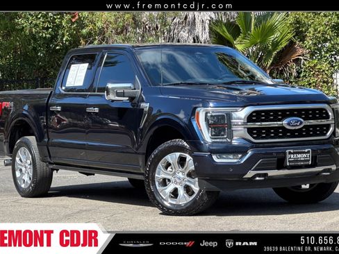 Used 2021 Ford F150 Platinum w/ Equipment Group 701A High image 1