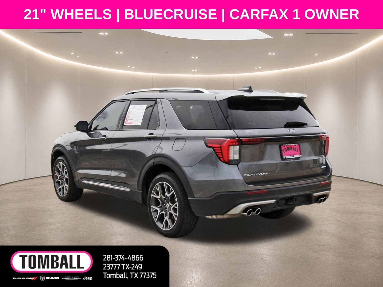 Used 2025 Ford Explorer Platinum w/ Ultimate Package AWD/4WD image 5
