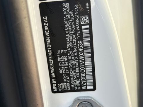 Used 2021 Toyota Supra Premium w/ Driver Assist Package RWD image 25
