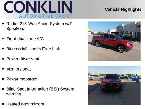 New 2025 Honda Ridgeline RTL image 2