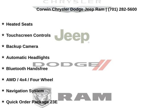 Certified 2023 Jeep Grand Cherokee L Limited w/ Trailer Tow Group (B) AWD/4WD image 8