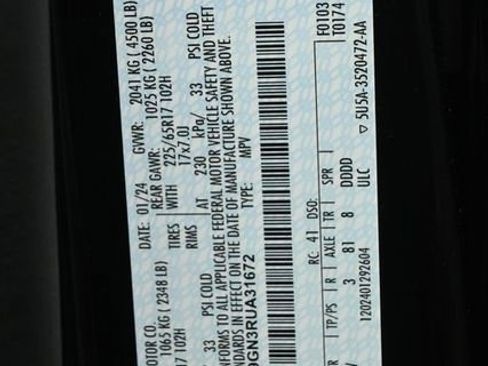 Certified 2024 Ford Escape Active AWD/4WD image 35