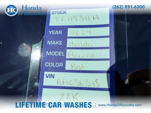 Certified 2024 Honda Accord Sport image 29